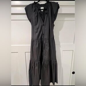 NWT Brochu Walker Santorini dress, black, size large. Sold out online.